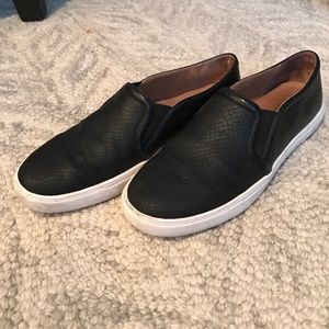 Halogen Black Reptile Slip On Sneakers size 11